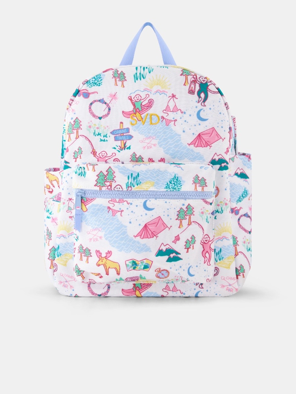 Roller Rabbit Camp RR Backpack PINK